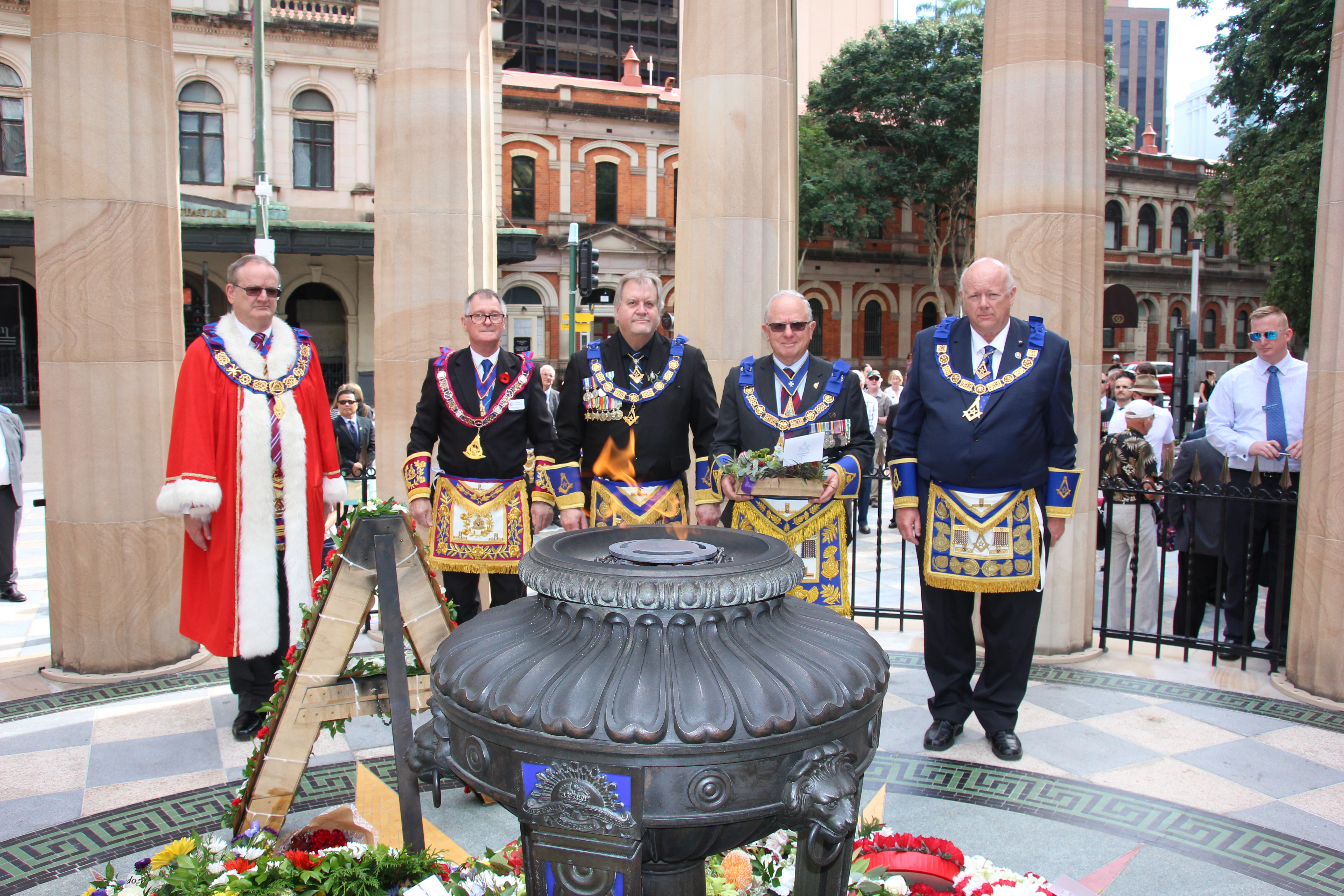 Freemasons Queensland  Grand Master and Grand Officers