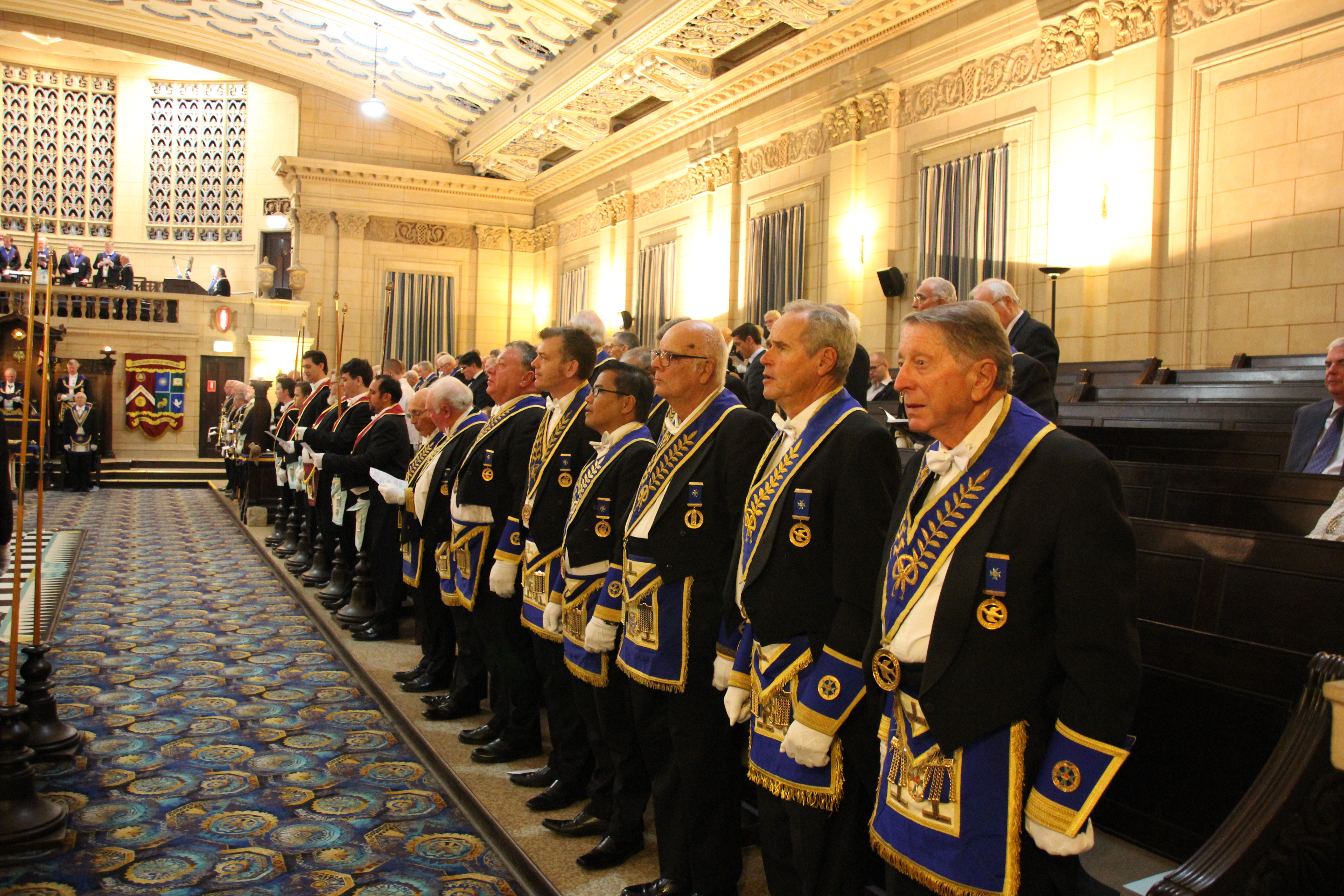 Freemasons Queensland  Grand Master and Grand Officers